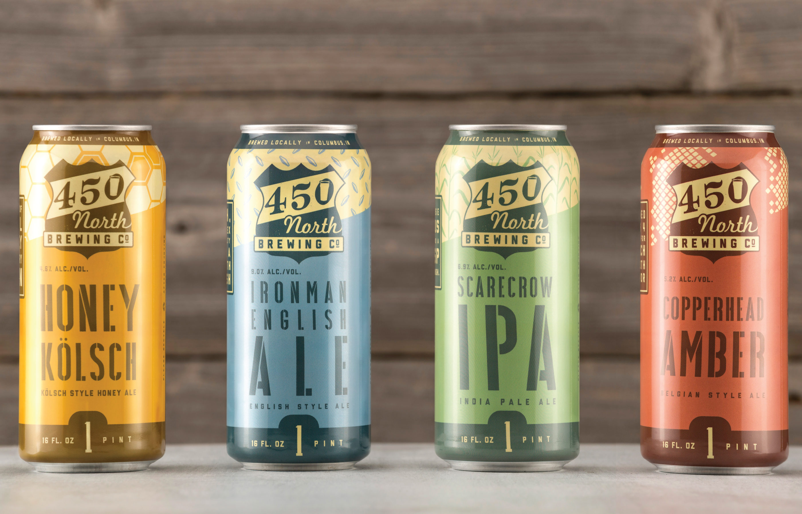 450 North Brewing - Branding, Package Design, Marketing - CODO Design