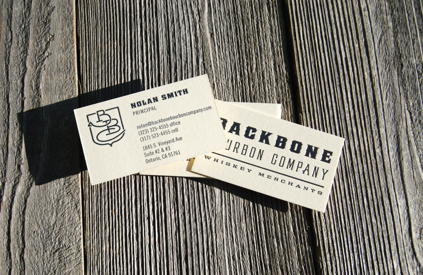 Backbone Bourbon Co. Branding by CODO Design.