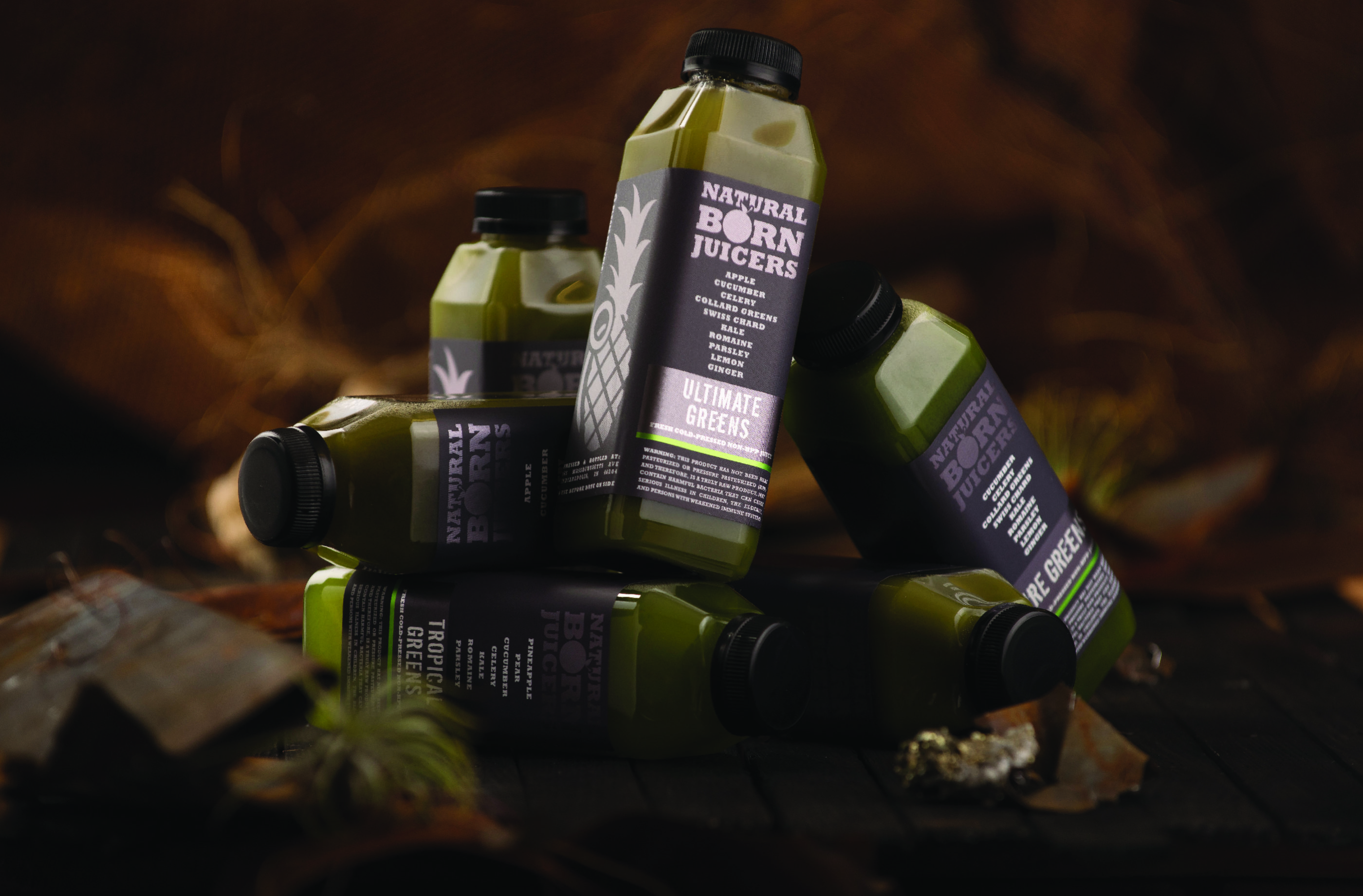 Natural Born Juicers Branding, Package Design CODO Design