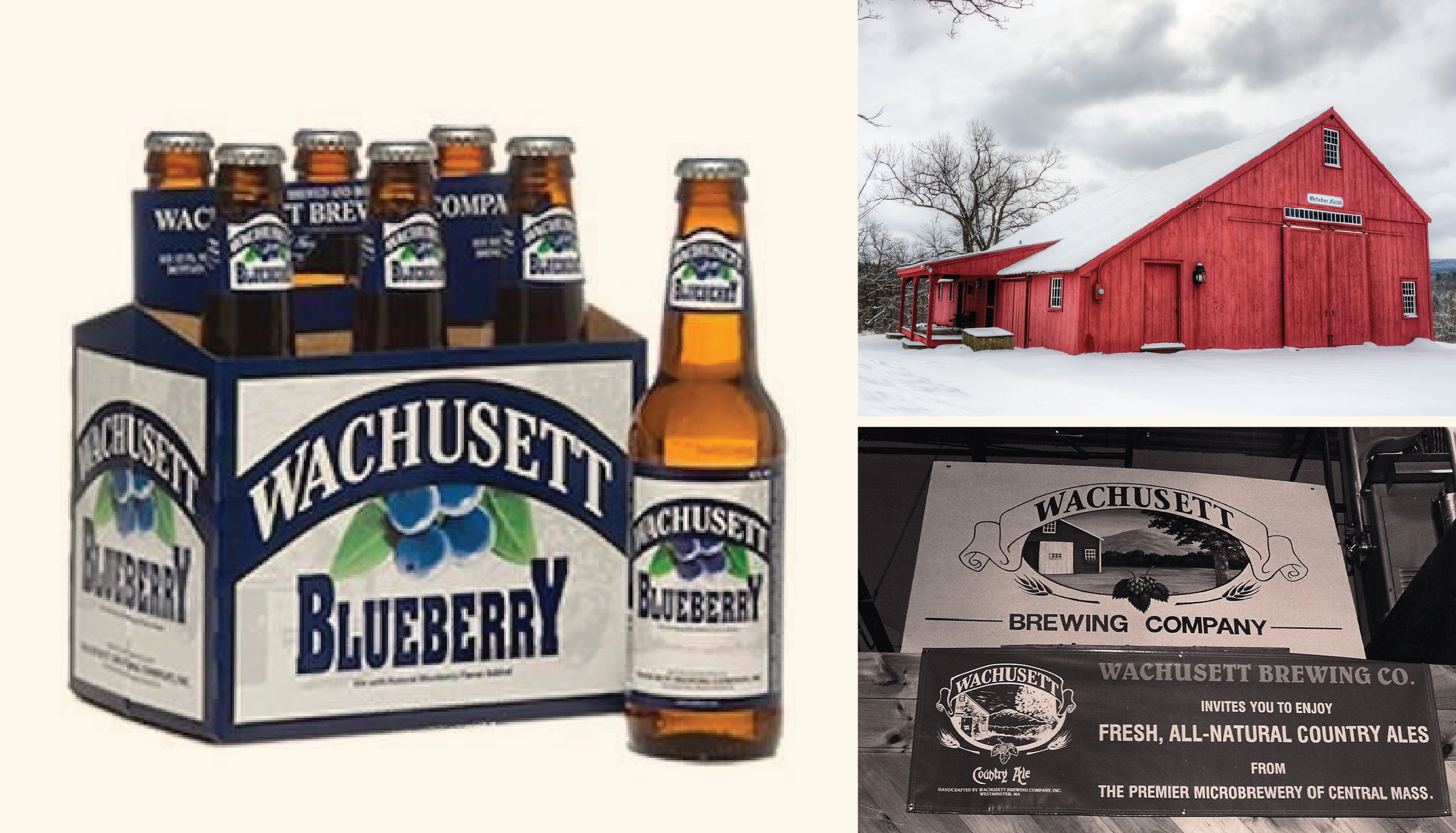 Wachusett Brewing's history in Westminster Massachusetts.