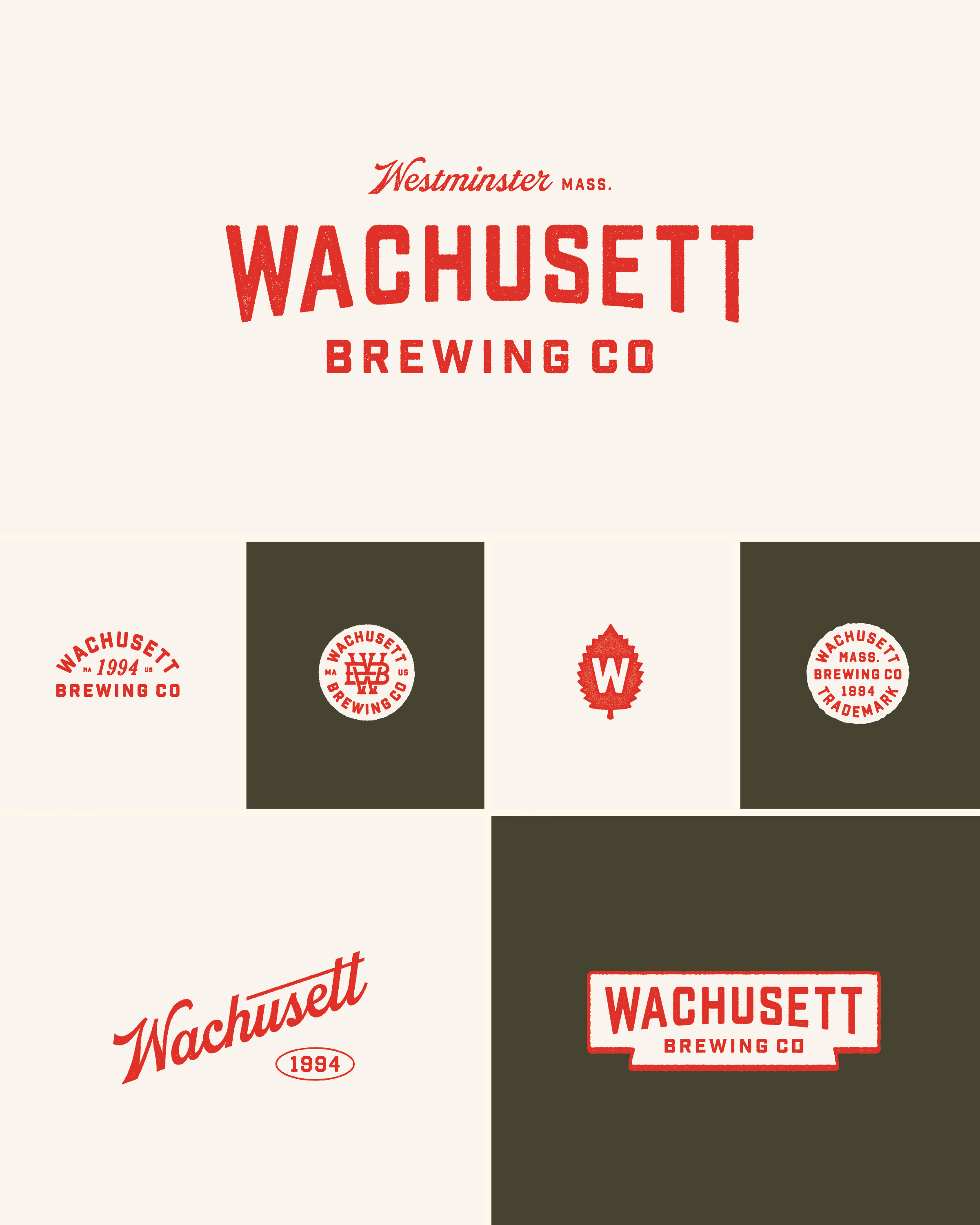 CODO Design's second Brand Identity concept for Wachusett Brewing