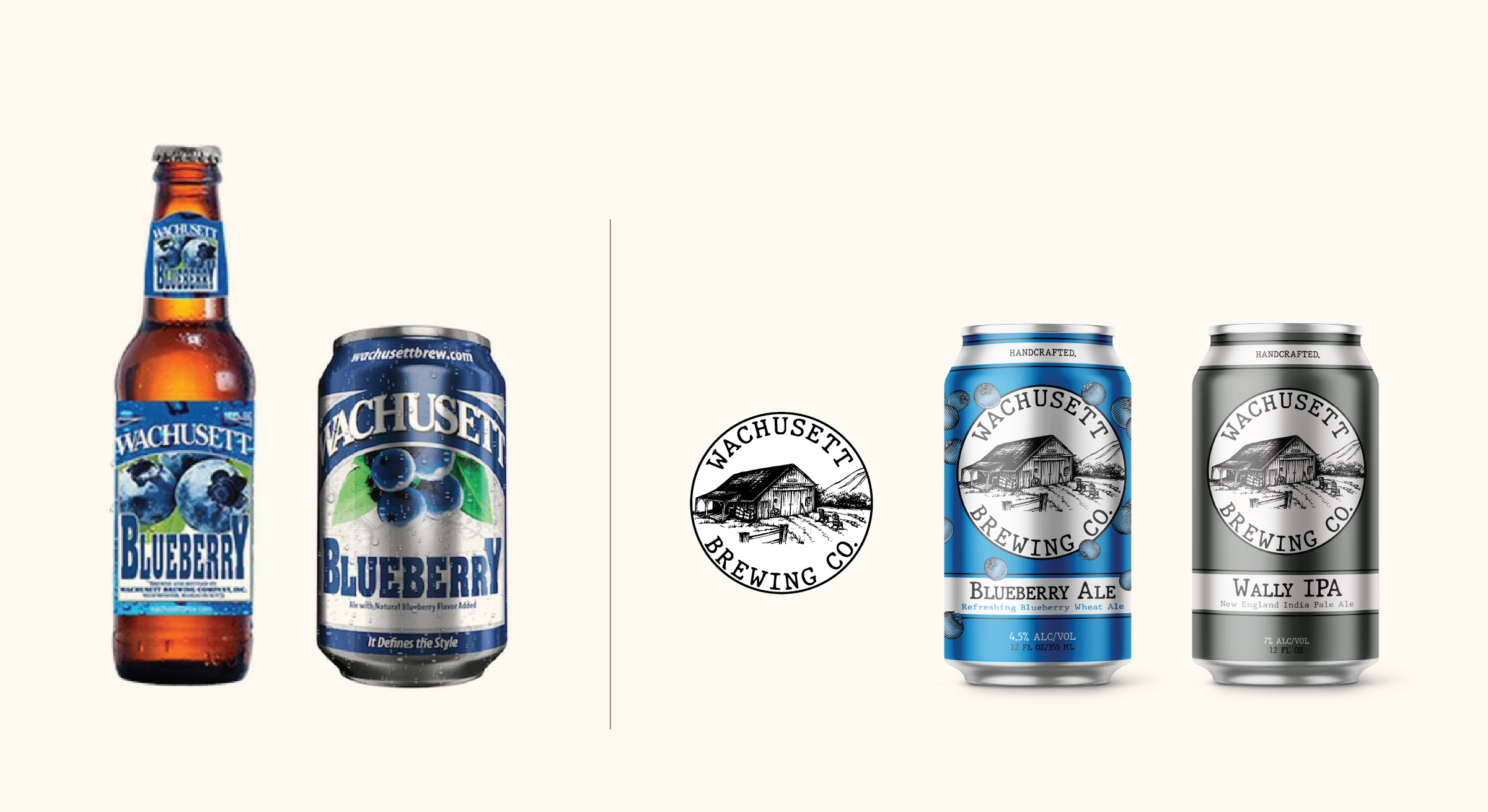 Wachusett Brewing's previous rebrand