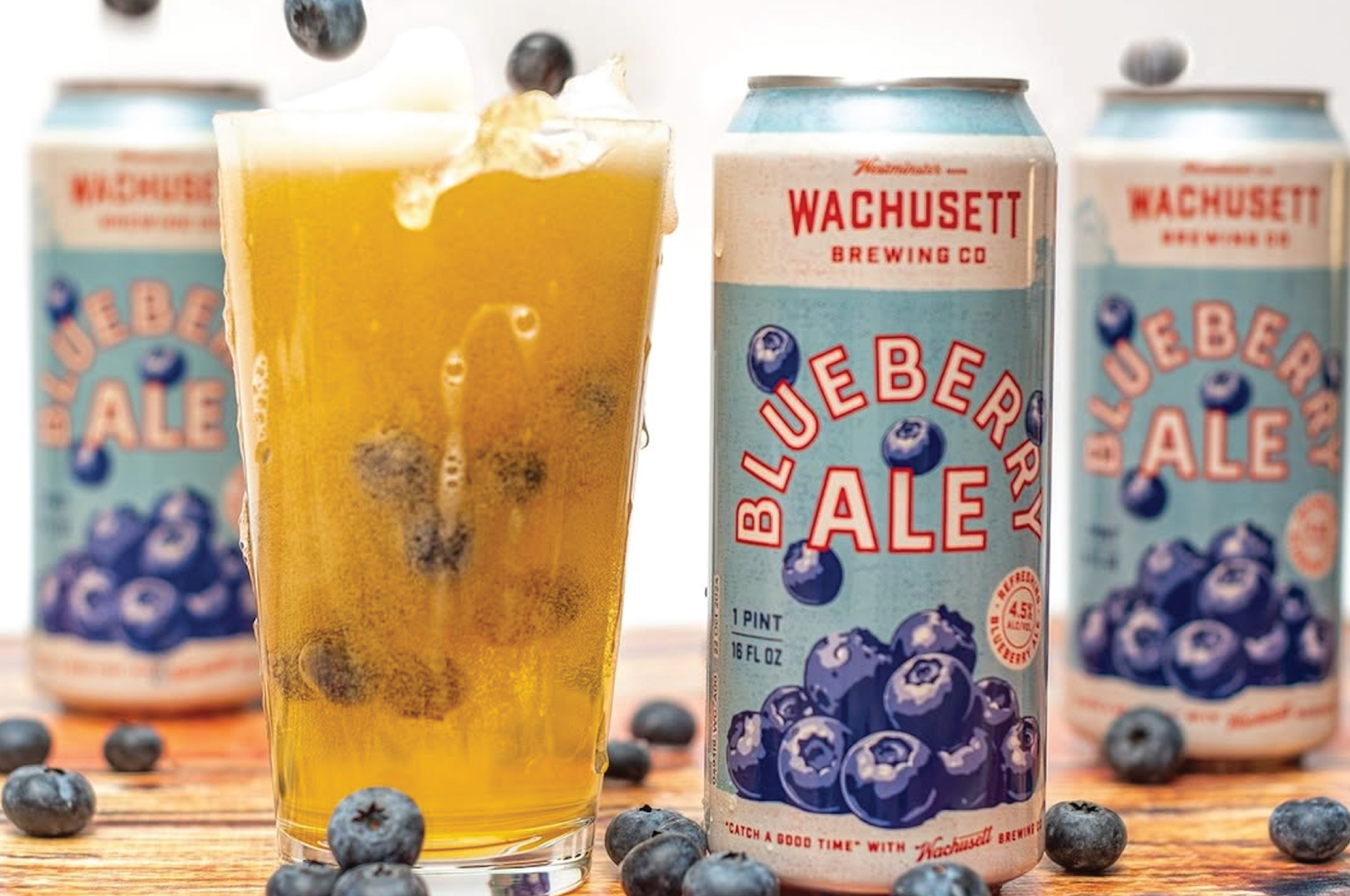 Wachusett Blueberry Ale can design by CODO Design