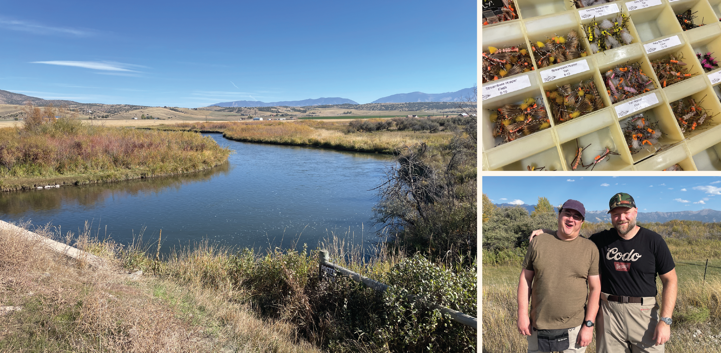 CODO Design spent the day fly fishing with the MAP Brewing team on the Eastern fork of the Gallatin River.