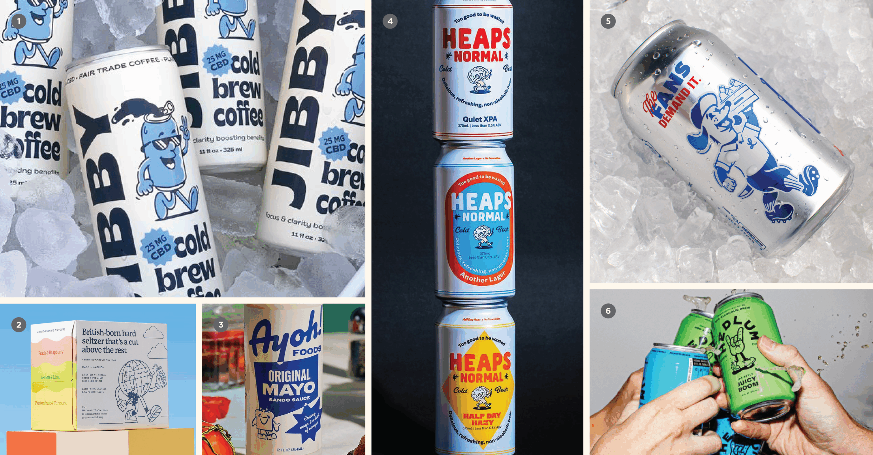 CODO Design 2026 Beer Branding Trends - Mascots 01