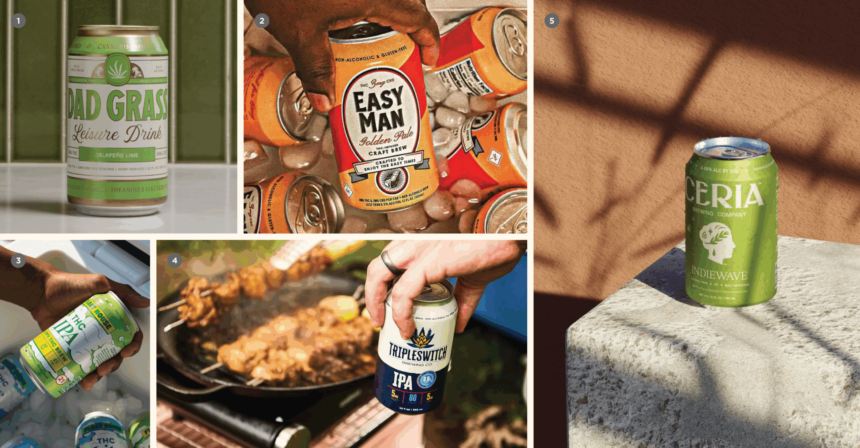 CODO Design 2026 Beer Branding Trends - Cannabis-infused NA Beer