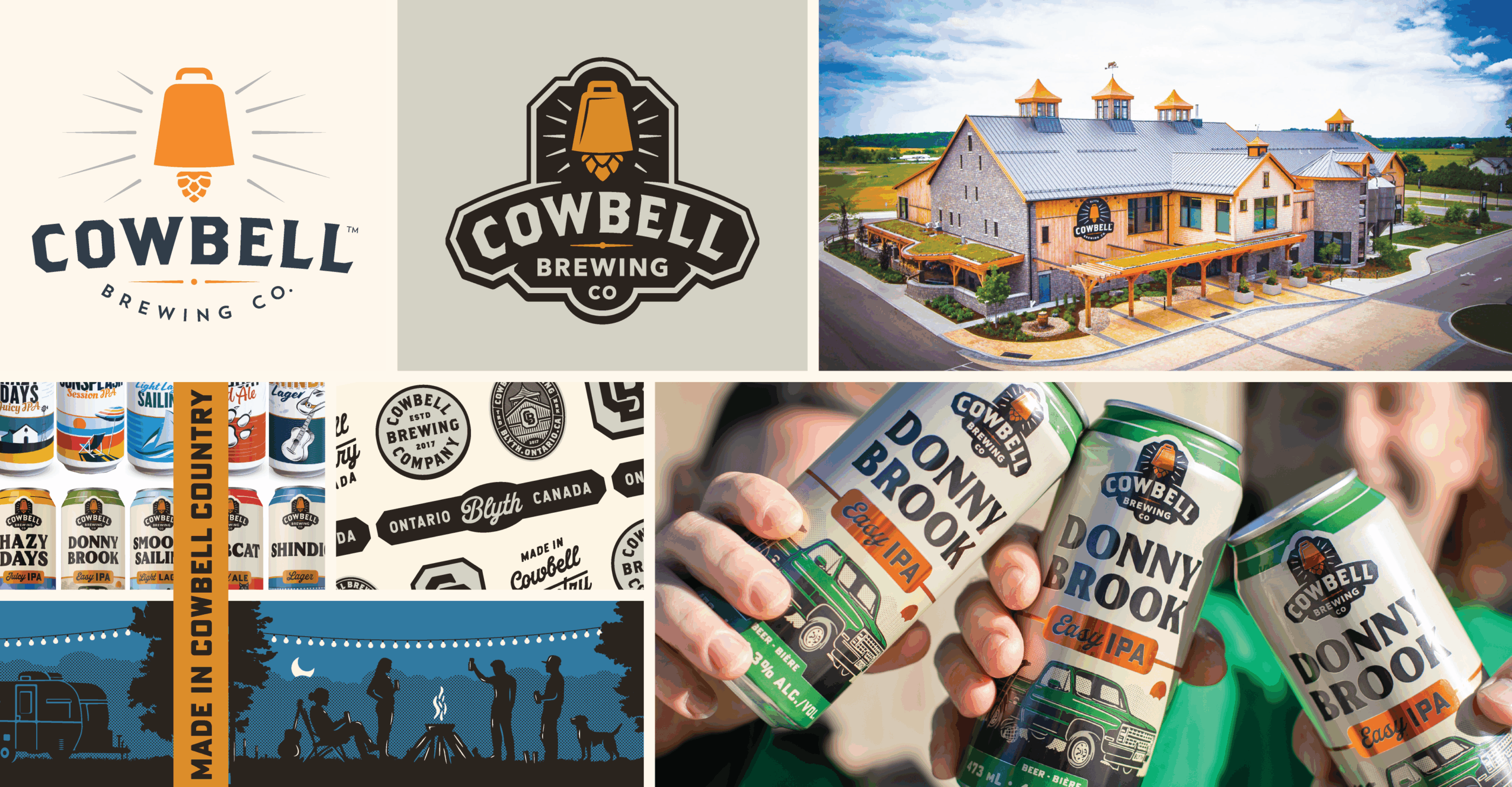 Cowbell Brewing x CODO Design - Brewery Rebrand
