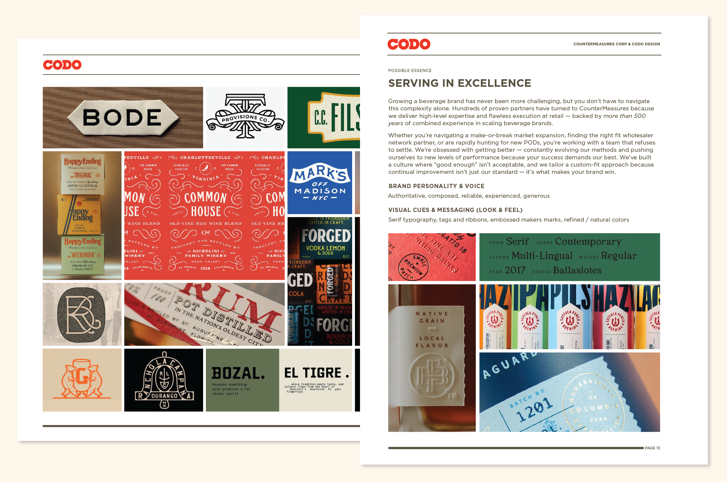 Countermeasures x CODO - Brand Essence: Serving in Excellence