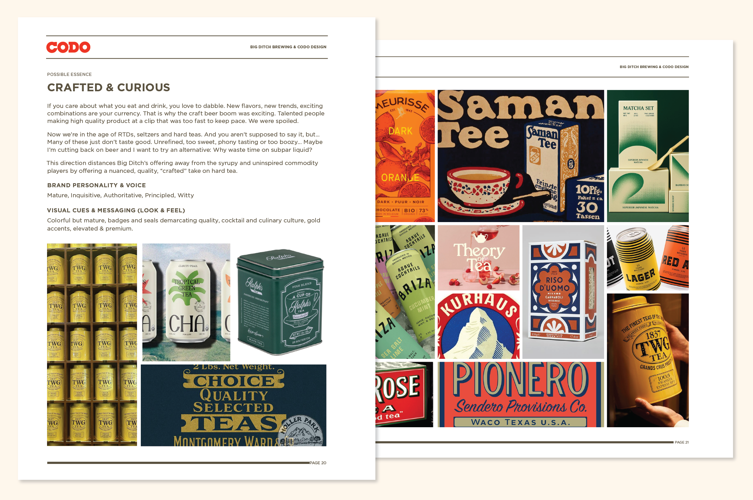 CODO Design Brand Essence for Big Ditch Brewing