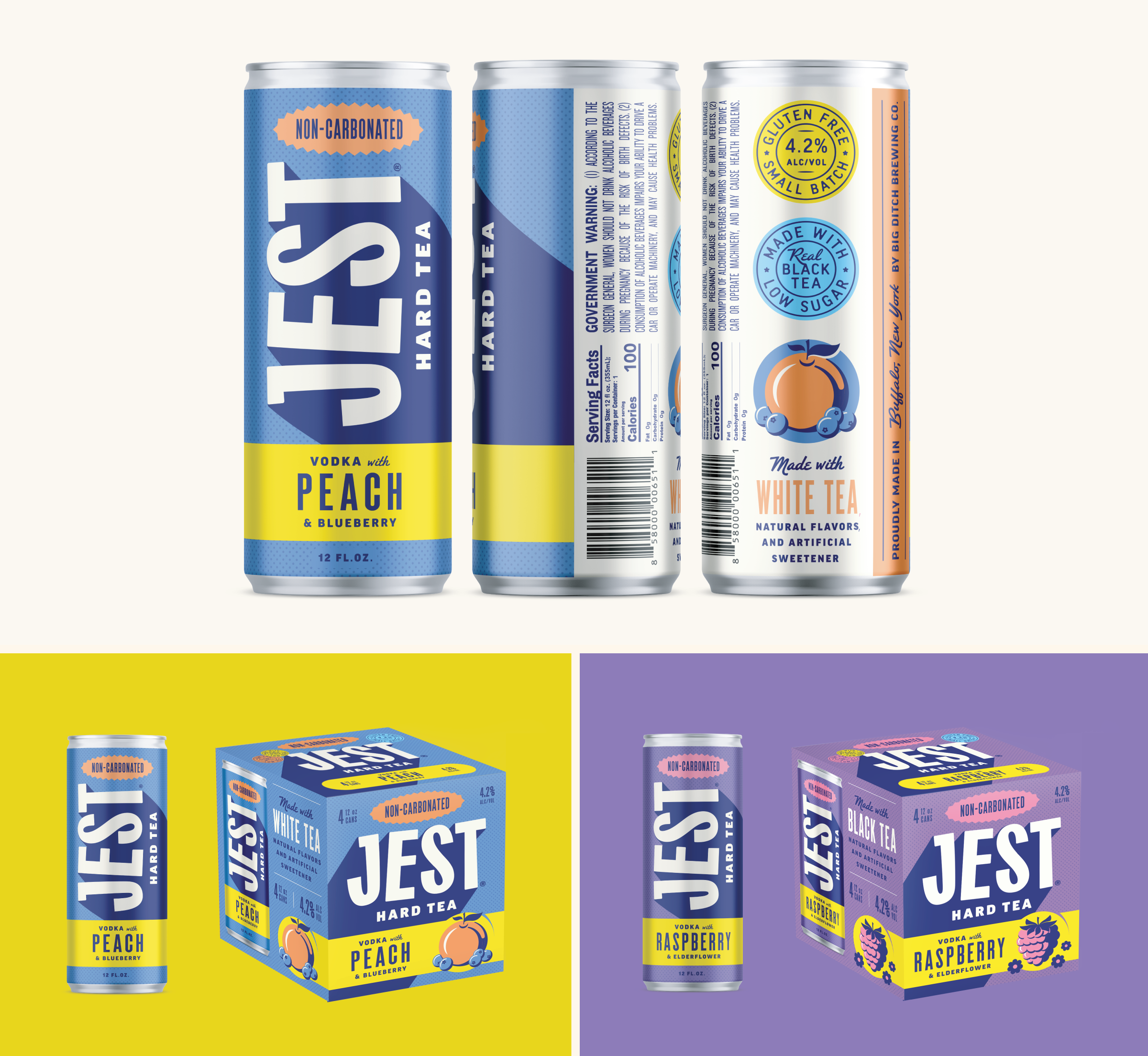 Jest Hard Tea by CODO Design - Big Ditch Brewing Direction 1