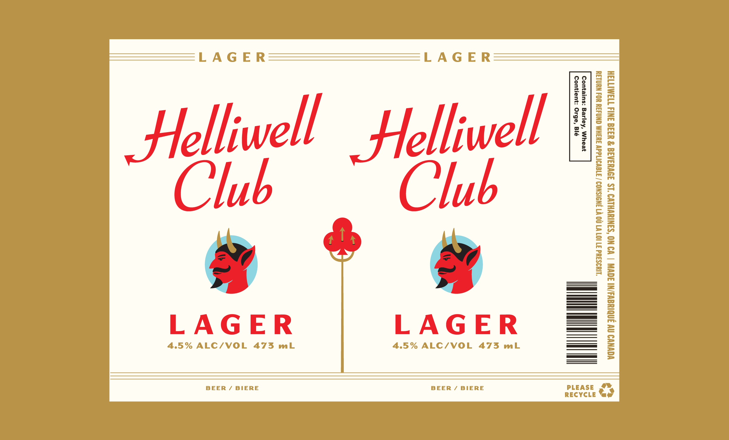 Helliwell Hall Flagship Package Design Concepts - CODO Design